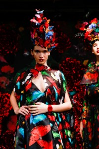Backstage at Alice and Olivia RTW Fall 2019