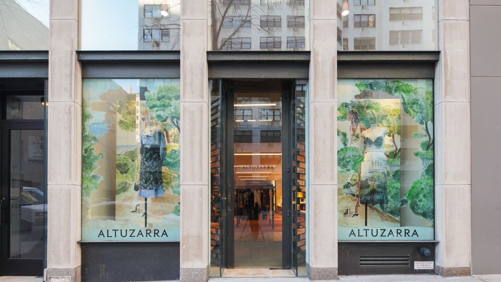 The Altuzarra pop-up in New York.