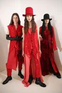 Backstage at Ann Demeulemeester RTW Fall 2019, photographed in Paris on February 28, 2019.