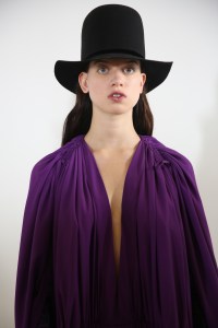 Backstage at Ann Demeulemeester RTW Fall 2019, photographed in Paris on February 28, 2019.
