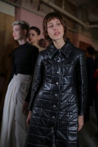 Backstage at AWAKE Ready to Wear Fall 2019, photographed in London on Feb 2019. 