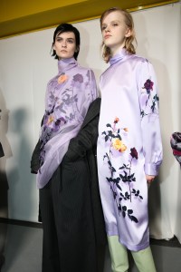 Backstage at Dries Van Noten RTW Fall 2019