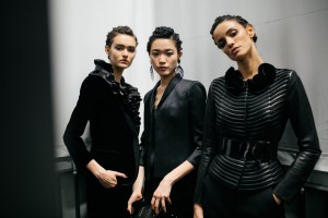 Backstage at Giorgio Armani-RTW-Fall-2019