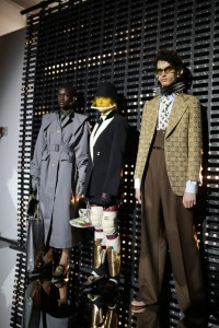 Backstage at Gucci RTW Fall 2019