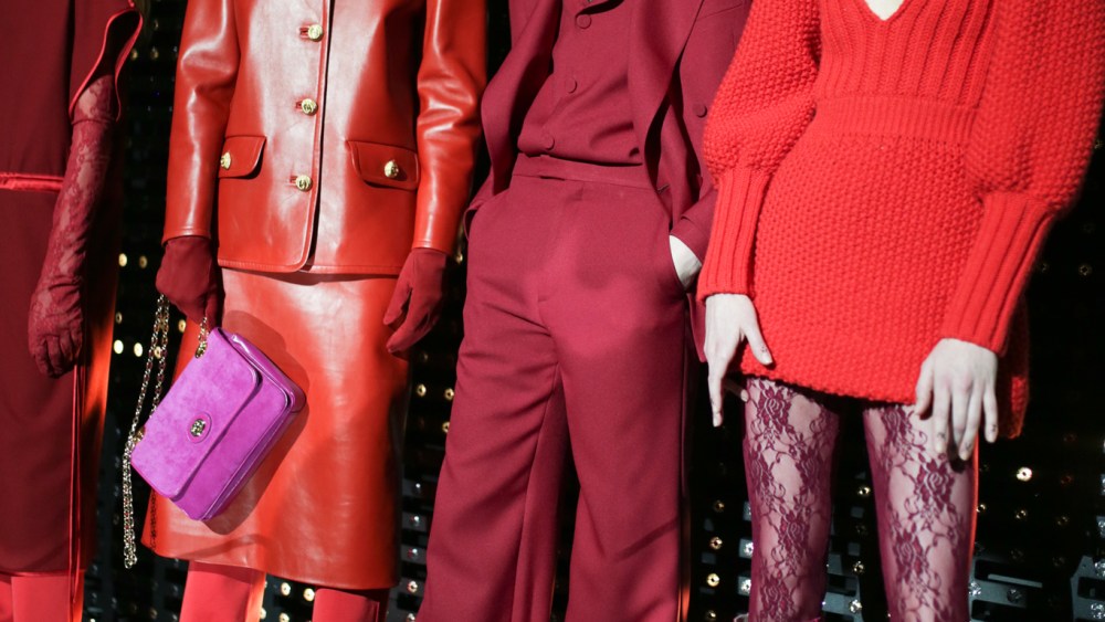 Backstage at Gucci RTW Fall 2019