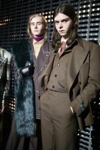 Backstage at Gucci RTW Fall 2019
