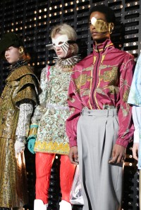 Backstage at Gucci RTW Fall 2019