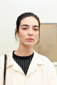 Backstage at Issey Miyake RTW Fall 2019