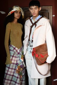 Backstage at Lanvin RTW Fall 2019