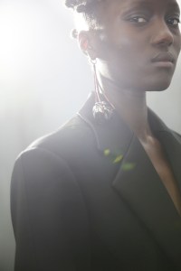 Backstage at Mugler RTW Fall 2019