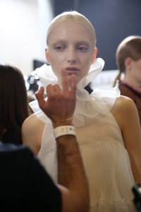 Backstage at Rochas RTW Fall 2019
