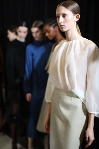 Backstage at Rochas RTW Fall 2019