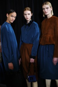 Backstage at Rochas RTW Fall 2019