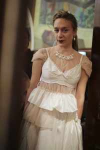Backstage at Simone Rocha RTW Fall 2019