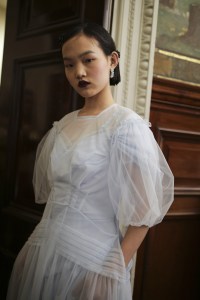 Backstage at Simone Rocha RTW Fall 2019