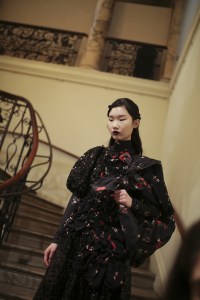 Backstage at Simone Rocha RTW Fall 2019