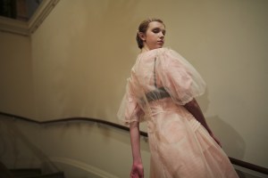 Backstage at Simone Rocha RTW Fall 2019