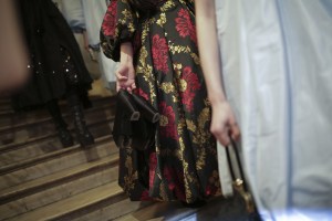 Backstage at Simone Rocha RTW Fall 2019