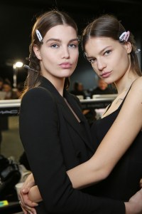 Backstage at Alberta Ferretti RTW Fall 2019