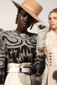 Backstage at Alberta Ferretti RTW Fall 2019