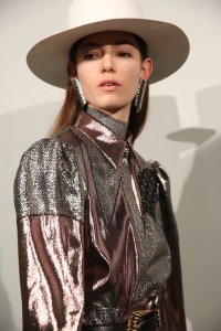 Backstage at Alberta Ferretti RTW Fall 2019