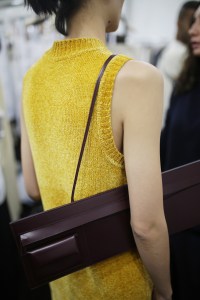 Backstage at Jil Sander RTW Fall 2019