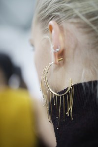 Backstage at Jil Sander RTW Fall 2019