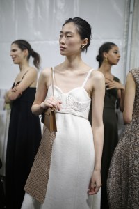 Backstage at Jil Sander RTW Fall 2019
