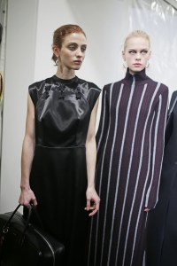 Backstage at Jil Sander RTW Fall 2019