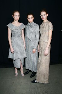 Backstage at Brock Collection RTW Fall 2019