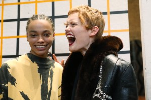 Backstage at CDLM RTW Fall 2019