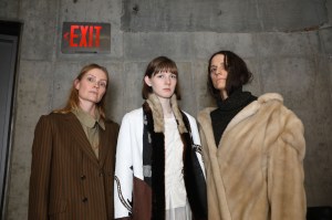 Backstage at Creatures of the Wind RTW Fall 2019