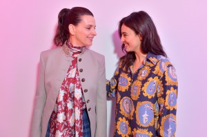 Juliette Binoche and Camelia Jordana