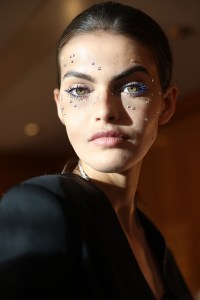 Backstage at Christian Siriano RTW Fall 2019