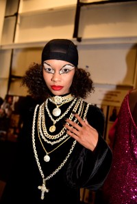 Backstage at Christian Cowan RTW Fall 2019