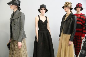 Backstage at Christian Dior RTW Fall 2019