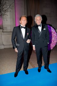 Valentino and Giancarlo Giammetti