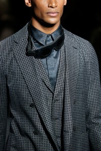 Details at Giorgio Armani RTW Fall 2019