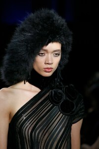Details at Giorgio Armani RTW Fall 2019