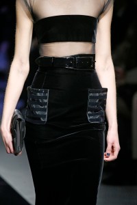 Details at Giorgio Armani RTW Fall 2019