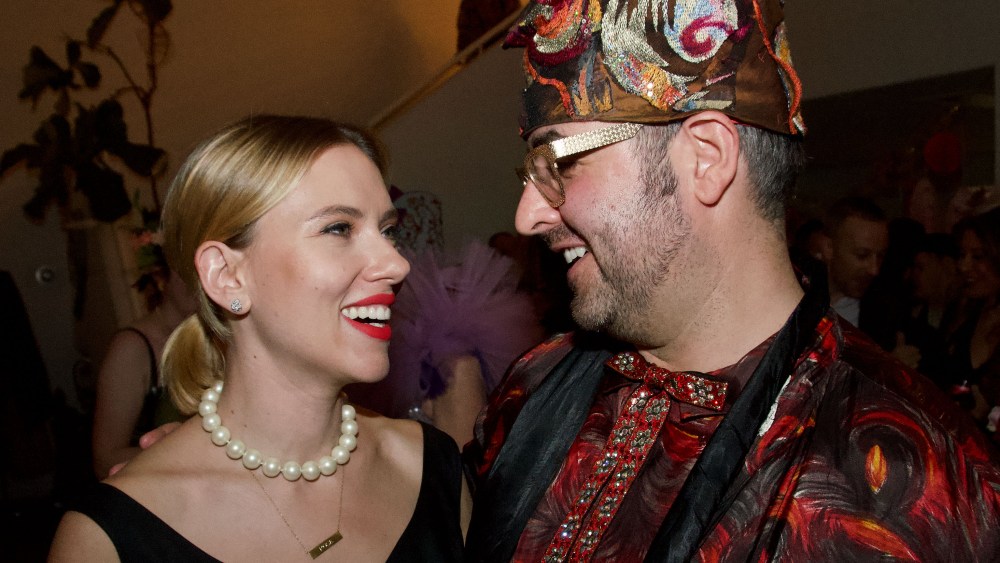 Scarlett Johansson and Ari Seth Cohen