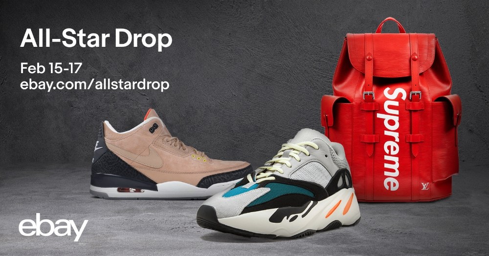 Ebay Announces 23 Rare Drops to Coincide With NBA's All-Star Weekend
