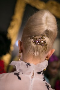 Backstage at Erdem RTW Fall 2019