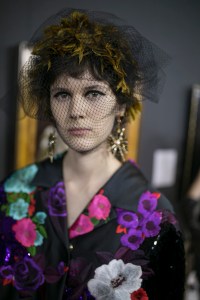 Backstage at Erdem RTW Fall 2019