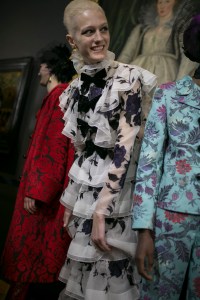Backstage at Erdem RTW Fall 2019
