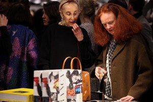 Carla Sozzani and Grace Coddington