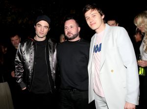 Robert Pattinson, Kim Jones and Nick Robinson
