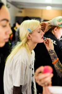 Backstage at Jonathan Simkhai RTW Fall 2019