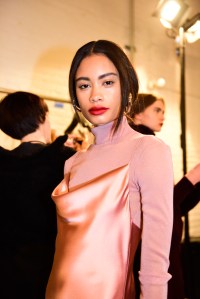 Backstage at Jonathan Simkhai RTW Fall 2019