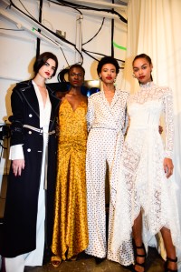 Backstage at Jonathan Simkhai RTW Fall 2019